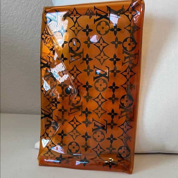 Lowest price: Louis Vuitton Monogram plastic Clutch bag pouch toiletry purse - Picture 8 of 8